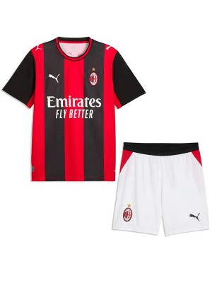 AC milan home kids kit children jersey 2026-2027